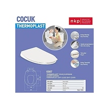 Nkp Çocuk Klozet Kapağı 0307 Beyaz