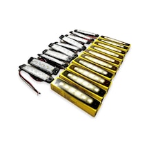 Ahmet Otomotiv Sanel 10 Adet 6 Ledli Beyaz Parmak Led 12v Lamba Basamak Aydınlatma