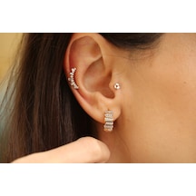Reis Kuyumculuk Tragus Havva T10056 Altın  Küpe