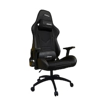 King Fabric Oyuncu Koltuğu Siyah Çok Renkli