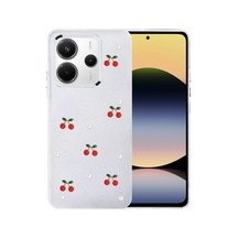 Xiaomi Redmi Note 14 4g Fiyonk Desenli Kapak - Desen 9 0.2M-Çok Renkli