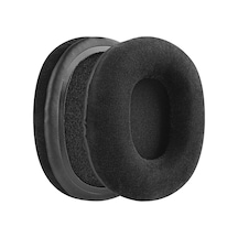 Steelseries Arctis 1 3 5 7 9x Pro İle Uyumlu Kulaklık Süngeri Siyah - Siyah Kadife