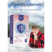Flu-pro Vitamin C Vitamin D3 Çinko Ve Karamürver Eki 10 Stick