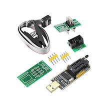 Ch341a 24 25 Serisi Eeprom Flash Bıos Usb Programlayıcı + Soıc8 Test Klipsi