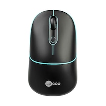Lecoo Ws210 Siyah Bluetooth & 2.4g Wifi Wireless Charging Mouse