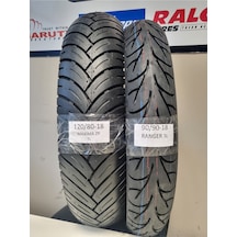 120/80-18 Ve 90/90-18 Motosiklet Lastik Takımı Tl Tubeless - Dubleks