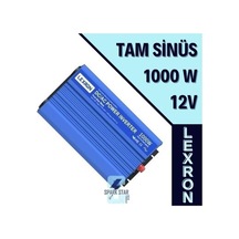 Lexron 12v / 1000w Tam Sinus Inverter / Invertör Lexron 12v / 1000w Tam Sinus Inverter / Invertör