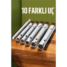 Tork Lokma Seti Boru Kovan Tip Anahtar Seti Buji Anahtarı