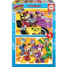 Educa 2X48 Parçamickey Roadster Racers Çocuk Puzzle