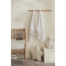 Karaca Home Bee %100 Pamuk 2'li Bebek Müslin Set Sarı Sarı