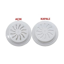 2 Adet Ayarlı Cam Menfezi Doğalgaz Menfez Kapağı