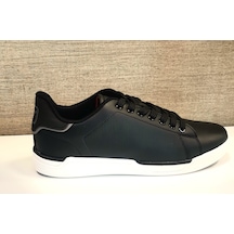 Jump 27974 Erkek Sneaker Spor Ayakkabı Siyah / Kırmızı Beyaz