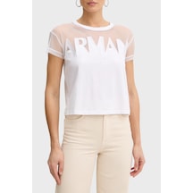 Armani Exchange Bayan T Shirt Xw002332 Af10356 U0002 Beyaz