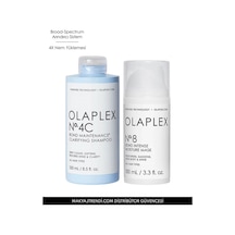 Olaplex Bond Maintenance No:4C Clarifying Şampuan 250 ML + No:8 Bond Intense Moisture Mask 100 ML