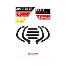 Dacia Duster 2010-2017 Dodik Seti 12 Parça Çamurluk Koruma & Sportif Tasarım