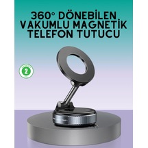 360 Derece Ayarlanabilir Manyetik Araç Telefon Standı Belirtilmemiş 09125671