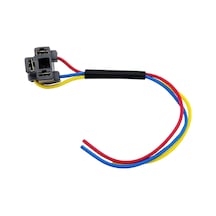 H4 Atom Far Fişi Ampul Soketi 1.5mm Lehimli Plastik 1 Adet