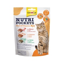 Gimcat Nutri Pockets Malt-Vitamin Mix Kedi Ödül Maması 150 G