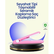 Hafif Ve Taşınabilir Seramik Kısa Saç Maşası - Seyahate Uygun Ergonomik Ve Güvenli Tasarım