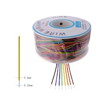 280 Metre 8 Renk 0.25mm Tel Kalınlığı 30awg Makara Atlama
