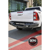 Fiat Fullback Tam Uyumlu Lazer Kesim Metal Arka Tampon