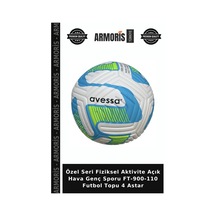 Özel Seri Fiziksel Aktivite Açık Hava Genç Sporu Ft-900-110 Futbol Topu 4 Astar Çok Renkli