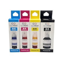 Proprint Canon G2460 4 Renk Mürekkep 135 Ml - 70 Ml Gı-41