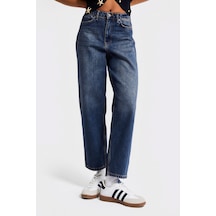 Itsbasic Kadın T.kot Rengi 2w5-8 Relax Fit %100 Koton İç Boy 69cm Denim Jean