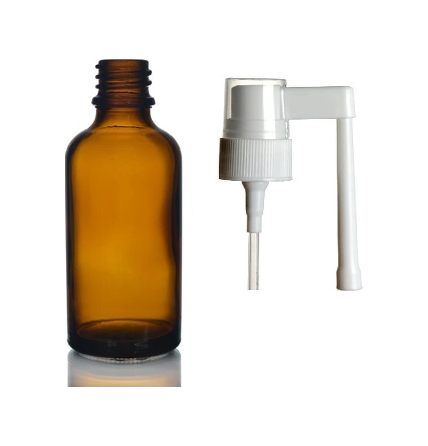 50ml Kahverengi Ağız Spreyi Başlıklı Cam Şişe,24 Adet, Ağız Spreyi Şiesi, Cam Şişe, Medikal Şişe Diğer