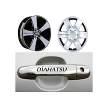 Diahatsu Kapı Jant Sticker Yapıştırma 8Adet