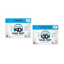 Kafadengi 8. Sınıf Lgs Türkçe + İnkılap Tarihi Kafa Test Seti 2 K