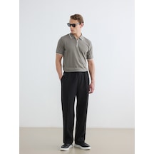 Lcw Vision Siyah Regular Fit Erkek Kumaş Pantolon