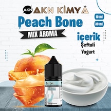 Akn Kimya Peach Bone Mix Aroma Şeftali Yoğurt Gıda Aroması 10 Ml