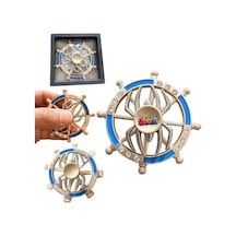 Metal Stres Çarkı Fidget Yeni Model Örümcek Ve Dümen Stres Atıcı Özel Kutulu 03
