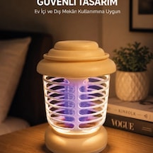 360 Koruma Izgaralı Led Sinek Kovucu Aydınlatma Lambası