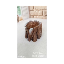 Yy4305 Ağaç Şekilli Dekoratif Biblo Silikon Kalıp