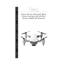 Delux Serisi Teknoloji Akıllı Cihaz Yenilikçi 4d-v9 Mini Drone 1080p Hd Kamera