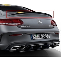 Autogp Mercedes W205 Coupe Bagaj Üstü Spoiler Siyah Boyalı 03-06-w205-2d-amg-t