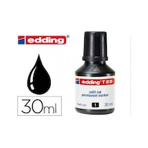 Edding T25 Permanent Marker Mürekkebi 30 Ml. Siyah
