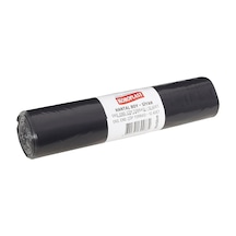 Ekonomik Endüstriyel Çöp Torbası Hantal Siyah 10 Lu 100 150 Cm, Kalın & Yırtılmaz, Sızdırmaz, Çift Katlı, Geri Dönüştürülebilir, Fabrika, Depo, Kafe, Otel, İnşaat Alanı, Hastane, Bahçe