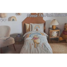 Winnie The Pooh Rainbow Disney Lisanslı Bebek Nevresim Takımı Çok Renkli