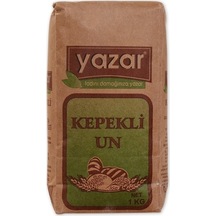 Yazar Taş Değirmende Öğütülmüş Tam Buğday Kepekli Un 1 KG