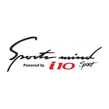 Powered By Hyundai I10 Sport Mind Oto Araba Sticker