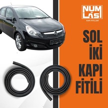 Opel Corsa D Sol Ön Ve Arka Kapı Fitili-a Kalite-numlas-nm3987
