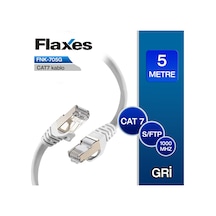 Flaxes Fnk-705g Cat7 Patch Kablo 5 Metre Gri