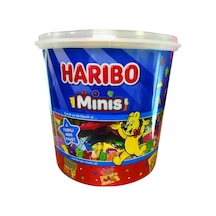 Harıbo Miniş Yumuşak Şeker 100'lü 10 G - Karışık Meyveli Şekerleme 3'li Ekonomik Paket - 3 Adet Tarı