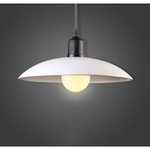 Mylights Mat Beyaz Metal Sarkıt Avize Moder Avize