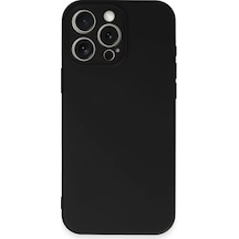 Newface Apple İphone 16 Pro Kılıf First Silikon - Siyah