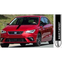 Seat Kaput Yapıştırma Sport Etiket Ön Kaput Için 55Cm