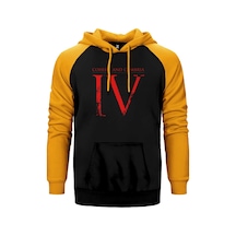 Coheed And Cambria Good Apollo Sarı Renk Reglan Kol Kapşonlu Sweatshirt Sarı